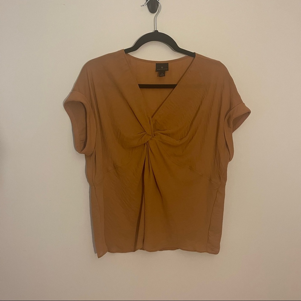 Worthington Burnt Orange Blouse